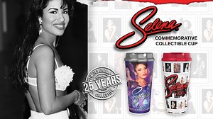 They're here! Stripes Stores release two Selena commemorative cups