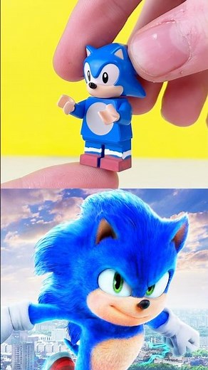 Building Sonic 3 characters in LEGO…