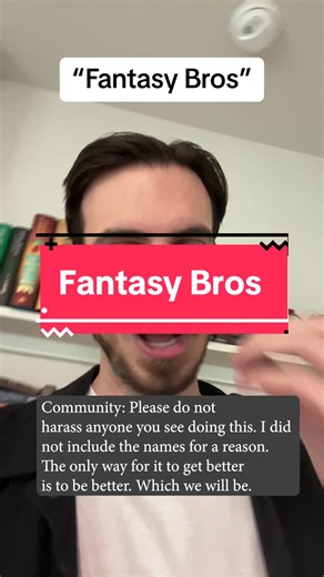 Fantasy Bros: Masculine Fantasy Rant on Booktok