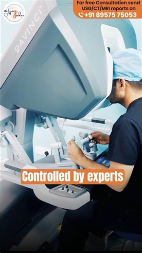 Smaller Cuts. Smarter Surgery 🤖 #DaVinciSurgery #MinimallyInvasive #AdvancedSurgery #gastrosurgeon