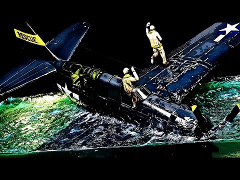 Epoxy-Resin diorama tutorial - Curtiss Helldiver