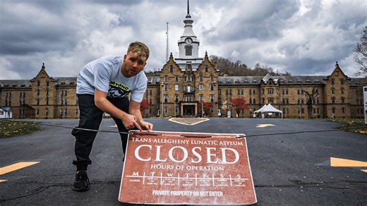OVERNIGHT in Trans-Allegheny Lunatic Asylum - The Devil made me do it