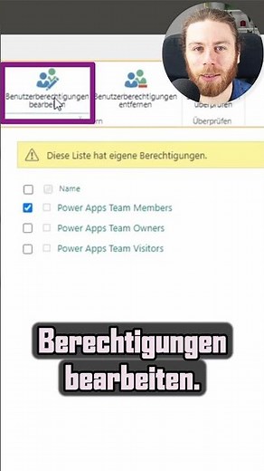SharePoint Berechtingungen verwalten