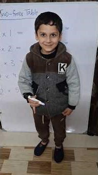 Fun Learning of Two-times Table for Kids #trending #trendingshorts #viral #viralvideo