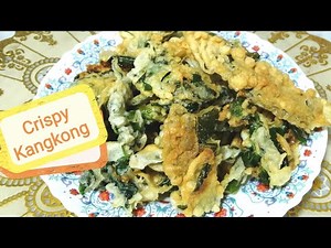 Crispy Kangkong/Pinoy Easy Recipe