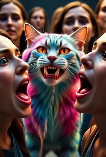 Cat kissing girls #catkissing #CatVideos #FunnyCatVideos #cats #girls