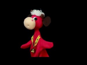 Cow Cone Puppet Clip 2