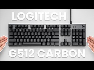 Logitech G512 / G513 Carbon Keyboard Unboxing + Mods + Typing Test (GX Red, Blue & Brown) - ASMR