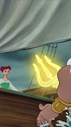 Charming Disney Scene from The Little Mermaid 2