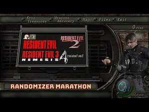 Resident Evil 1-4 Randomizer Marathon!