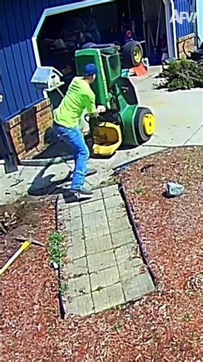 What goes up must come down! 🤣 #carfails #driving #cctv
