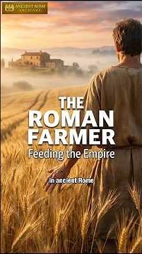 The Roman Farmer That Feeds the Empire. #history #rome #ancient #romanempire #ancienthistory #fyp
