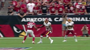 Chris Thompson accelerates for 23-yard gain off screen pass