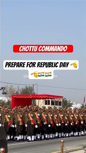 Republic day || preparing march || ‪@ChottuCDOyt‬ #motivation #shorts #army
