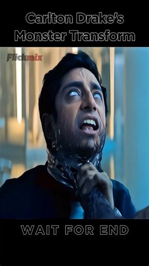 The Birth of Riot ☠️💯 | Carlton Drake’s Monster Transformation | Venom #shorts #venom #riot