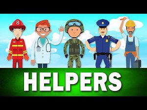 Community Helpers for Kids | Helpers Around Us | Educational Videos For Kids