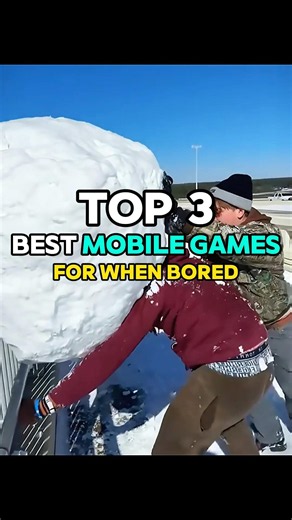 Top 3 Best Mobile Games For When Bored