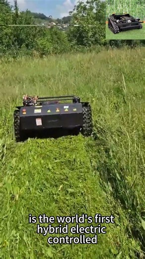 where to buy China remote controlled track grass crusher #farming #xcavator #automobile #mower
