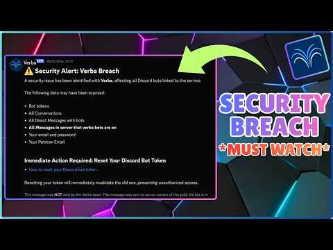 Security Alert Verba Breach | DO THIS NOW ♡