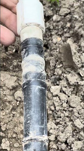 How to connect Poly pipe to PVC pipe