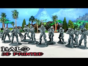 Halo Toy Army Men Unboxing | 3D Printed (‪@ToySoldierCentral‬) #armymen #halo #3dprinting #wargaming