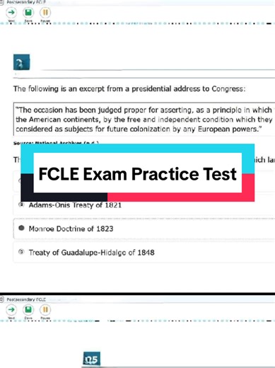 FCLE Exam Practice Test #fcle #proctored #onlineexams #exams