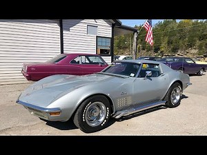 Test Drive 1970 Chevrolet Corvette 4 Speed SOLD $26,900 Maple Motors #824