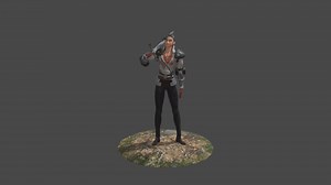 Clive Rosfield - 3D model by nhatthien