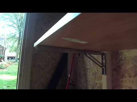 Folding Shelf Brackets Stainless Steel Fold Down Table Brackets Review, Built a garden workbench