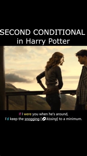 SECOND CONDITIONAL | in Harry Potter Movies | Part 4 #esl #englishwithmovies