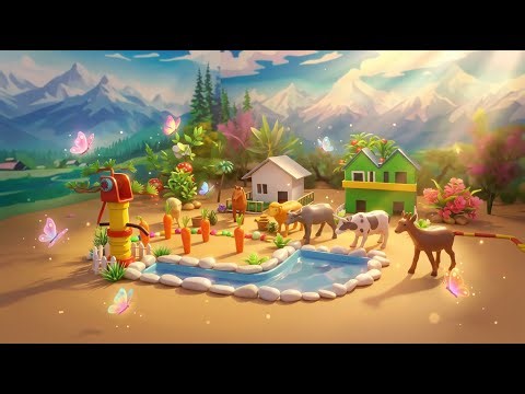 How to Make Animals Stable Miniature Diorama | Include Sheeps, Buffalo and Cow 🐄