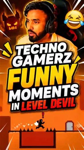 Techno Gamerz Funniest Moments 😂 | Level Devil Rage & Funny 😂 |#technogamerz #gaming #shorts
