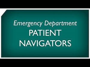 Emergency Department Patient Navigators