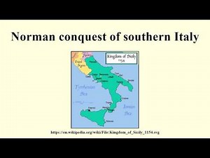 Norman conquest of southern Italy