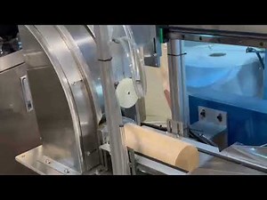 paper cup lid making machinr with paper lid packing machine