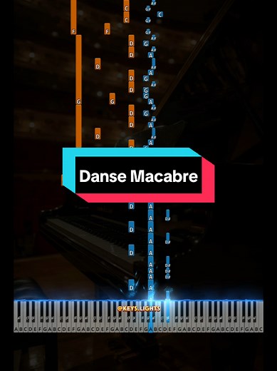 Learn Danse Macabre - Intermediate Piano Tutorial