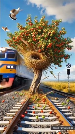 Kabootar ki Mamta aur Train ka Hadsa! 🕊️🚆 #EmotionalStory#IKSTORY