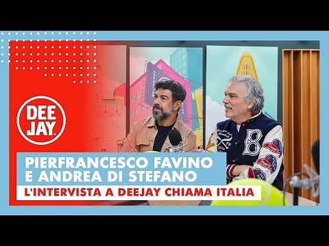 PIerfrancesco Favino e Andrea Di Stefano a Deejay Chiama Italia con il film "Il Maestro"