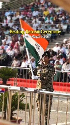 Beating Retreat Ceremony | Attari Wagah Border 🇮🇳 #amritsar #india #wagahborder