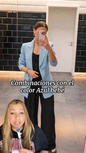 Combinations with baby blue #fashion #outfitideas #fashiontips #fashionista