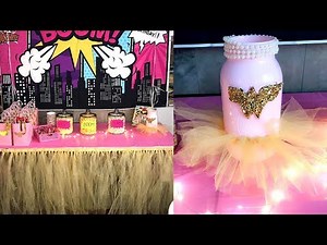 DIY | TULLE TABLE SKIRT | QUICK AND EASY TUTORIAL
