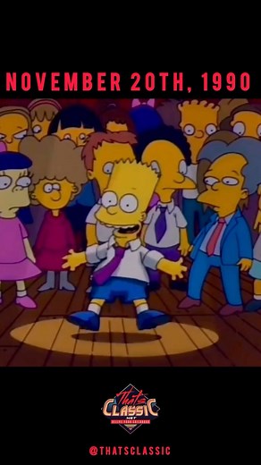 32K views · 50K reactions | If you experienced the early Simpsons days then you should remember “Do The Bartman”!! Super classic times!! Relive Your Childhood!! #1980s #1990s | thatsclassic.net | Facebook