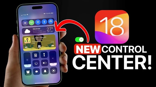 【中配】iOS 18 控制中心 - 即将发生变化！【 iDeviceHelp】