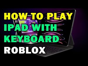 HOW TO PLAY IPAD WITH KEYBOARD ROBLOX