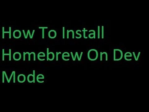 (Xbox One/Series) How To Install Homebrew (Dev Mode)