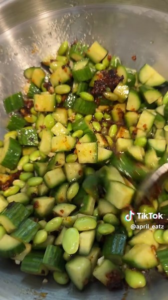 Delicious Cucumber Edamame Salad Recipe