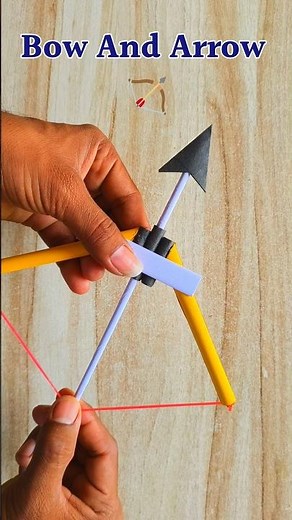 How to make Origami Bow and Arrow 🏹✨ #PaperCraft #kagajkasafar #origami #cuttingfile