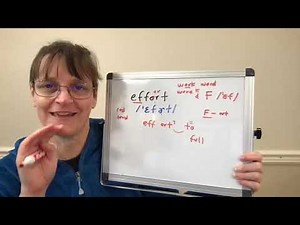 How to Pronounce Effort