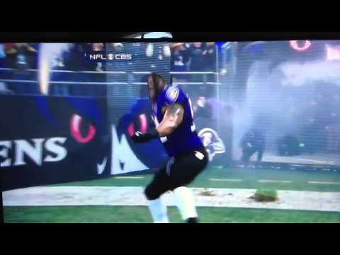 Ray Lewis's last game entrance