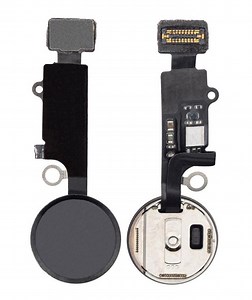 Home Button Complete for Apple iPhone SE 2020 Red - Outer Plastic with Inner Flex